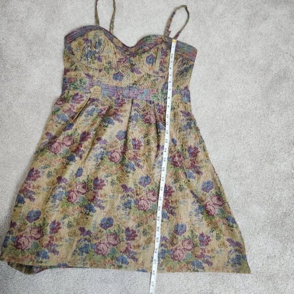 ASO Elena Gilbert The Vampire Diaries Free People Tapestry Dress Size 8 Y2K - Picture 8 of 14